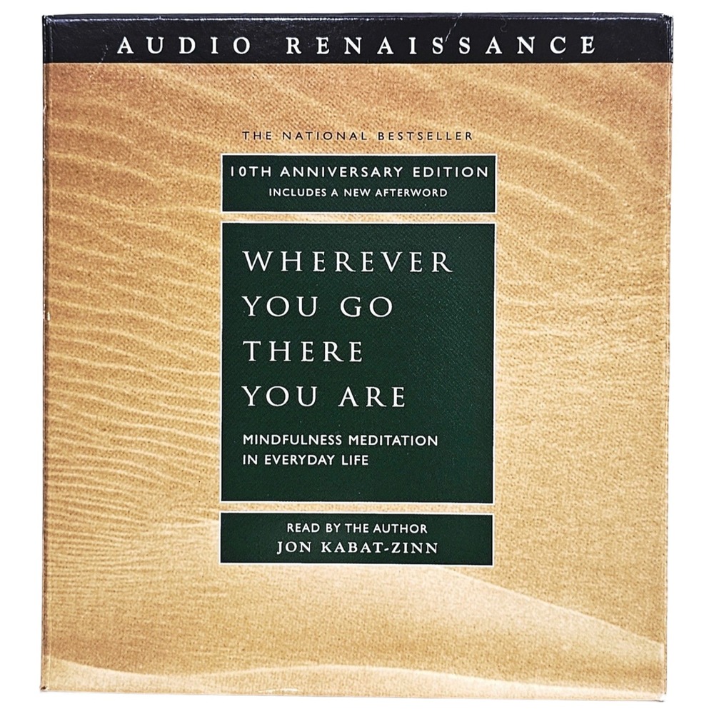 Jon Kabat-Zinn Wherever You Go There Are 10th Anniversary 3 CD Audiobook Set